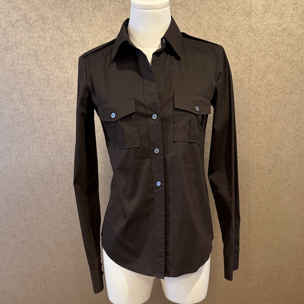 Theory Brown Top